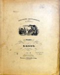 Liszt, Franz: - [R 250, Cahier 2] Mélodies Hongroises d`après Fr. Schubert. Pour piano seul par F. Liszt. Cah. [handschr.:] 2