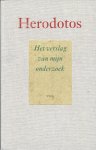 Herodotos - Het verslag van mijn onderzoek