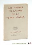 Verge Maria - Facsimil 1474: - Les Trobes en Lahors de la Verge Maria Mil * cccc * Lxxiiii. Impresas en Facsímil del Libro Original.