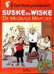 Stone, Tom - Suske en Wiske de muzikale maatjes + CD. Een vrolijk duettenboek voor twee blokfluiten, violen, dwarsfluiten of andere melodie-instrumenten in C