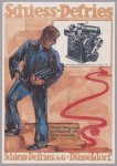 n.n - (SMALL POSTER)  Schiess Defries - Diesen Weg legt ein Arbeiter........