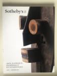 Catalogus Sotheby’s - Arts d’Afrique, d’Amérique et d’Indonésie