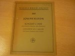 Haydn; Franz Joseph (1732-1809) - Konzert C-Dur fut Klvier (Cembalo) und Streicher (Herausgegeben von Horst Heussner)