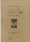 Barrès Maurice - Colette Baudoche, Histoire d'une jeune fille de Metz