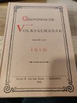 - Groningsche volksalmanak 1910 - Groningsche volksalmanak 1910