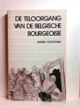 MOMMEN André - De teloorgang van de Belgische bourgeoisie