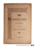 Mont, Pol de - Fladderende vlinders. Gedichten. Met 3 koperetsen van Léon Abry, Edgard Parazijn en Piet Verhaert Mont, Pol de - Fladderende vlinders. Gedichten. Met 3 koperetsen van Léon Abry, Edgard Parazijn en Piet Verhaert