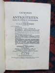  - Catalogus ANTIQUITEITEN / OUDE EN MODERNE SCHILDERIJEN 18, 19, 20 mei 1940