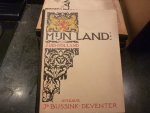 Nijland, G.J. - Mijn Land, reeks plaatjes albums  deel 1 t/m 11