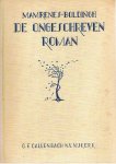 Renes-Boldingh, M.A.M. - De ongeschreven roman