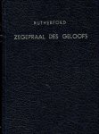 Rutherford, Samuel - Rutherford, Samuel-De beproeving en zegepraal des geloofs
