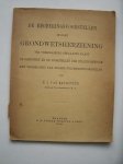 RAVESTEYN, P.J. VAN, - De regeeringsvoorstellen in zake grondwetsherziening ter vergelijking geplaatst naast de grondwet en de voorstellen RAVESTEYN, P.J. VAN, - De regeeringsvoorstellen in zake grondwetsherziening ter vergelijking geplaatst naast de grondwet en de voorstellen