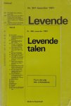Bogaards, P. (redactie) - Levende talen, nummer 367, december 1981