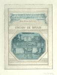 Spronk, Ank. - Exlibris voor Freddy de Bruin. Spronk, Ank. - Exlibris voor Freddy de Bruin.
