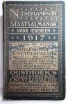 PYTTERSEN TZ., H., - Nederlandsche Staatsalmanak voor Iedereen. Jaargang 1917