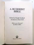 Goddard, Dwight - A Buddhist Bible (ENGELSTALIG)