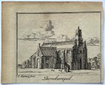 Abraham Zeeman (1695/96-1754) - Antique print, city view, 1730 | Bovekarspel, published 1730, 1 p.