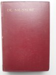 Douglas W. Freshfield, D.C.L. - The life of Horace Benedict de Saussure Douglas W. Freshfield, D.C.L. - The life of Horace Benedict de Saussure