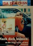 GENZKEN, Isa - Isa Genzken - Mach dich hübsch! - [50.000 Jungs warten auf dich. Pinnwand. Usergalerie. Private Homepages. www.EUROGAY.de]. - [+ Stedelijk Museum leaflet with text in Dutch]