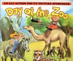 Kubasta (illustraties) - Day at the Zoo. An all-action pop-up picture storybook
