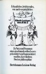 Richter, Gert - Kitsch-Lexicon von A bis Z