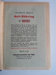 Engels, Friedrich - Anti-Dühring, Herrn Eugen Dührings Umwälzung der Wissenschaft, Philosophie, Politische Oekonomie Sozialismus
