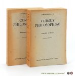 Boyer, Carolo. - Cursus Philosophiae ad usum Seminariorum [ 2 volumes ].