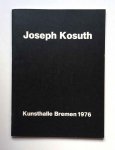 Anon. - Joseph Kosuth. Beitrage zur konzeptuellen Kunst 1965-1976