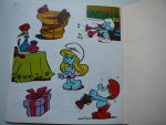  - plakken en kleuren met de Smurfen