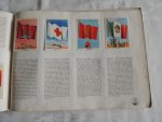 L. Hopmans - Vlaggen van alle landen, plaatjesalbum compleet 117 afbeeldingen L. Hopmans - Vlaggen van alle landen, plaatjesalbum compleet 117 afbeeldingen