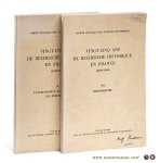 Schneider, Jean (intr.). - Vingt-cinq ans de recherche historique en France (1940-1965) [ 2 volumes ] 1. L'enseignement et la recherche les publications 2. Bibliographie.