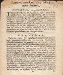 TROUBELJAAR - Extraordinaire courant in 't troubeljaar 1684. (&) Extraordinare courant, 1684, in twistmaand. (Sic).