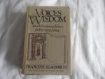 Klagsbrun, Francine F. - Voices of Wisdom. Jewish Wisdom and Ethics for Everyday Living