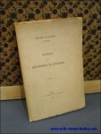 N/A; - NOTICE SUR LA BIBLIOTHEQUE PLANTINIENNE,