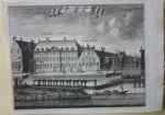 Commelin, Casparus - s' Lands en Oost-Indische Lynbanen. Originele kopergravure.