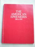 Michelsen, Neil F. - The American Ephemeris  1981 to 1990