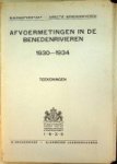 Rijkswaterstaat - Afvoermetingen in de benedenrivieren 1930-1934 (Verslag + Teekeningen)