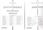 BRAMS, Koen & Krist GRUIJTHUISEN [Ed.] - The Encyclopedia of Fictional Artists + The Addition.
