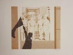 ATTILIO STEFFANONI (1938). - Shopping people.