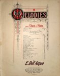 Dell`Acqua, Eva: - Chanson provençale (Mélodies pour chant et piano; 8) Dell`Acqua, Eva: - Chanson provençale (Mélodies pour chant et piano; 8)