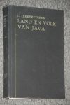 Lekkerkerker, C. - Land en volk van Java. Inleiding en algemene beschrijving met losse bijlage over de administratieve indeeling en de sterkte en dichtheid der bevolkingsgroepen