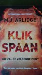 M.J.Arlidge - Klikspaan