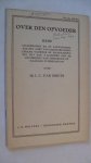 Houte Dr. I.C. van - OVER DEN OPVOEDER ~rede~