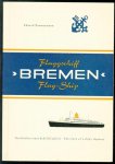 Eduard Zimmermann, Norddeutscher Lloyd. - Flaggschiff Bremen = Flag-ship Bremen : Geschichte einer Schiffsfamilie = the story of a ship&#039;s dynasty