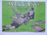 N.n.. - Meccano. Handleiding voor aanvullingsuitrusting no. Ia.