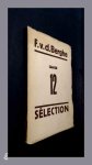 Selection - Chronique de la vie Artistique - Fritz van den Berghe - Cahier 12 Selection - Chronique de la vie Artistique - Fritz van den Berghe - Cahier 12