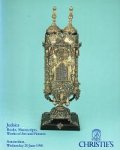 Christie's - Judaica. Books, Manuscripts, Works of Art, Pictures. Auction book.