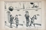 Braakensiek, Johan (1858-1940) - [Original lithograph/lithografie by Johan Braakensiek] Het verwerpen van den begrootingspost voor een tweeden hoogleeraar in de Geschiedenis aan de universiteit te Utrecht, 19 December 1897, 1 pp.