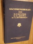 Hofstede; Meewis; Rittershaus - Machineonderdelen