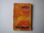 McKUEN, Rod / vert Cees Nooteboom - LISTEN TO THE WARM / LIEFDE IN WOORDEN